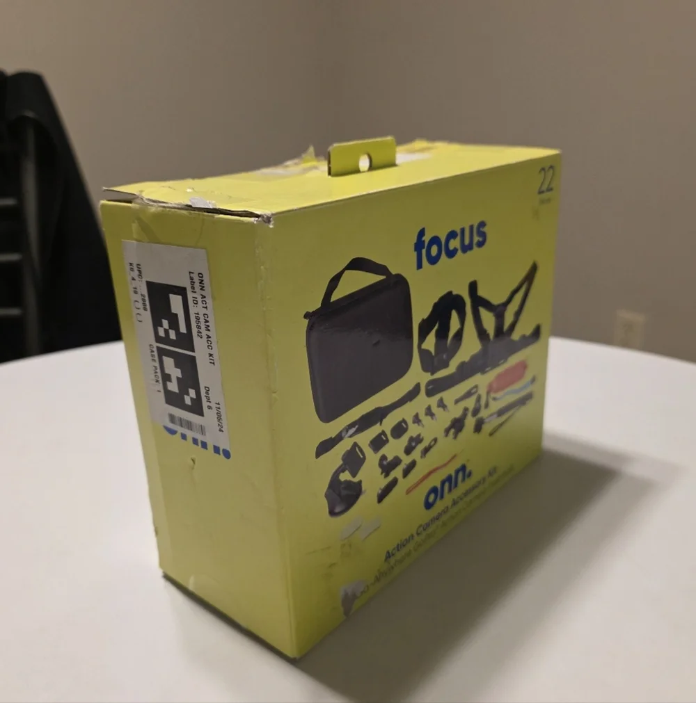 Focus Onn Action Camera Accessory Kit- Essentials for GoPro® & Other Action Cams